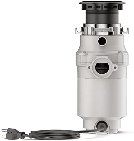 Waste King L-111 Garbage Disposal with Power Cord. 1/3 HP . Gray