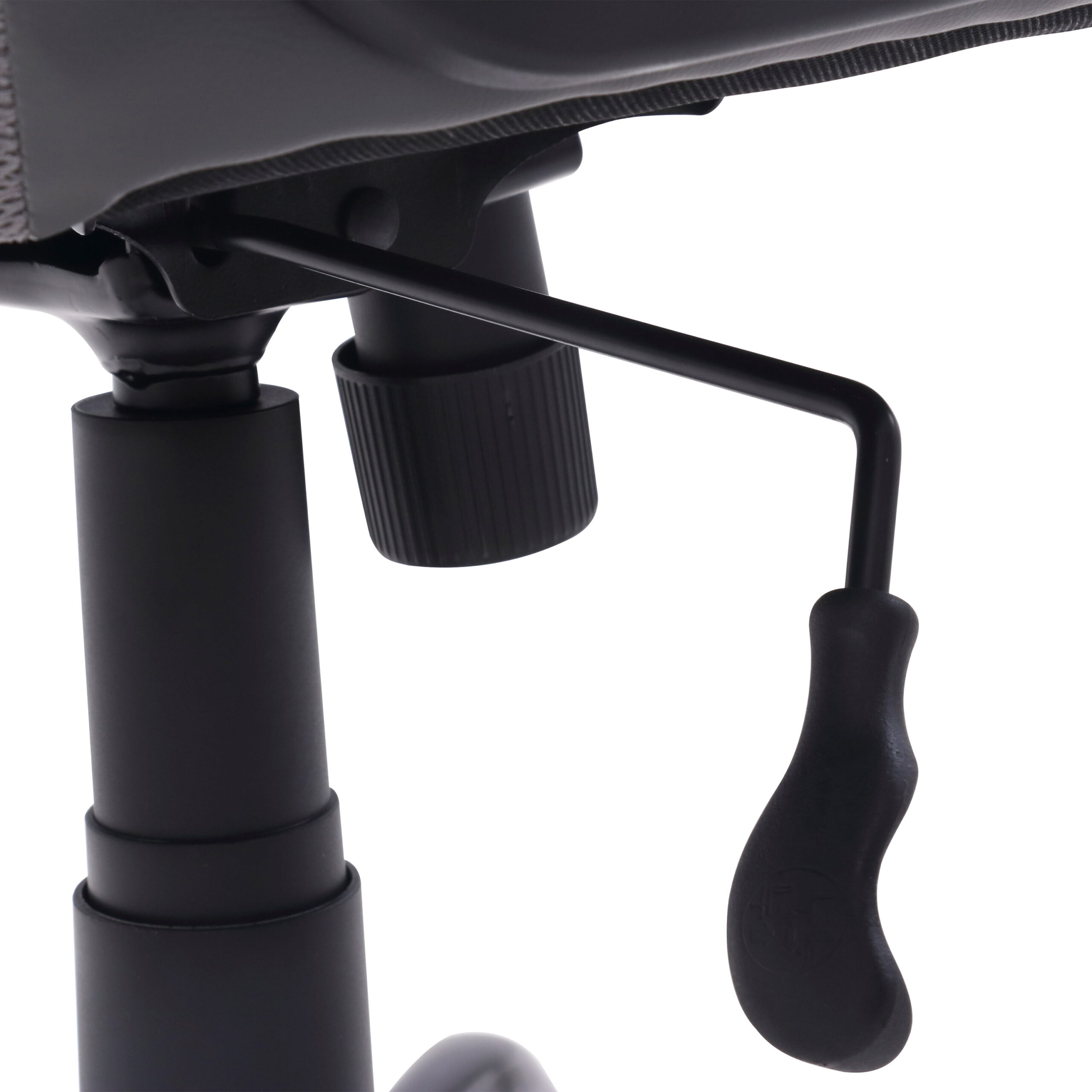 Mainstays Mid-Back Manager-s Office Chair. Bonded Leather. Gray