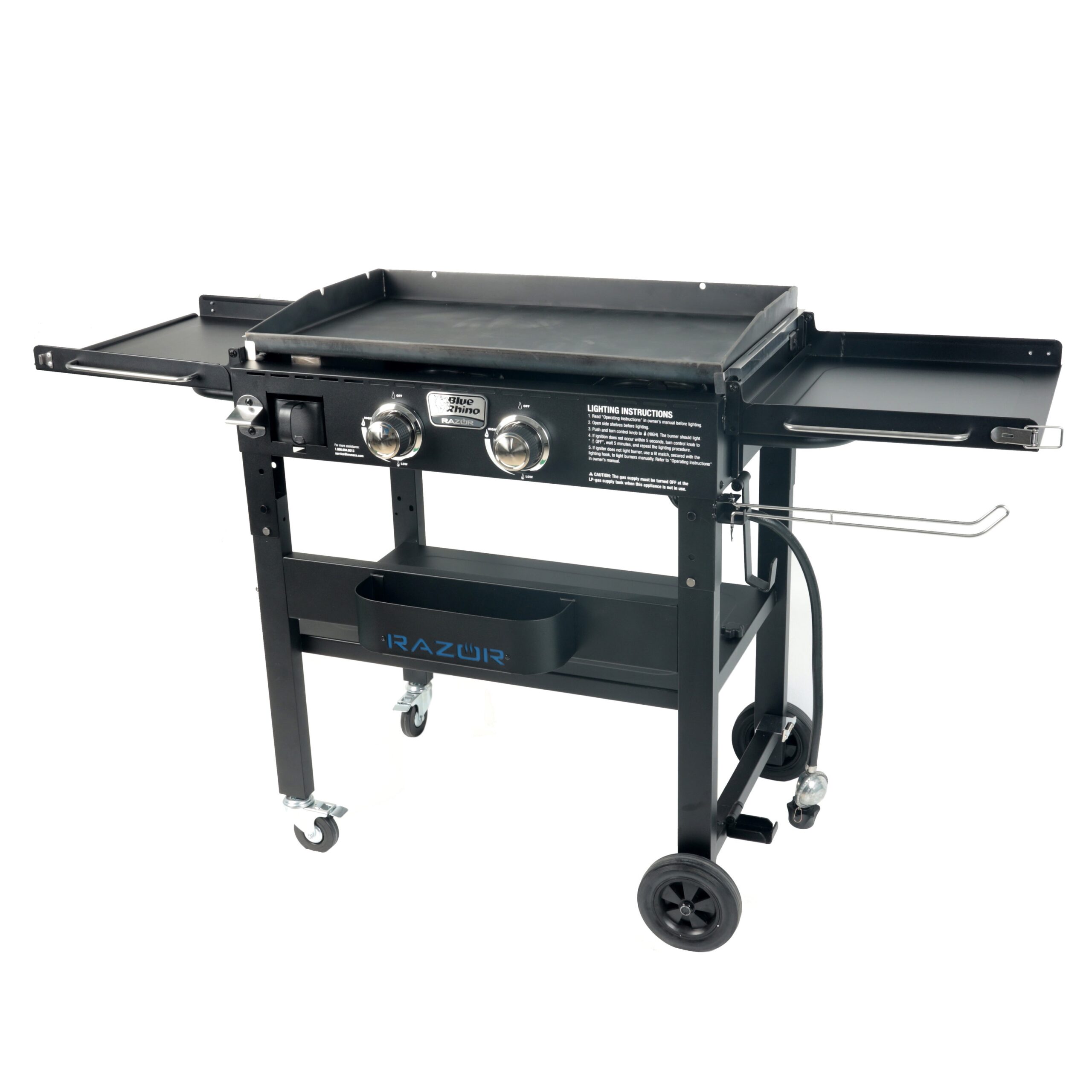 Blue Rhino 2-Burner Liquid Propane Flat Top Grill