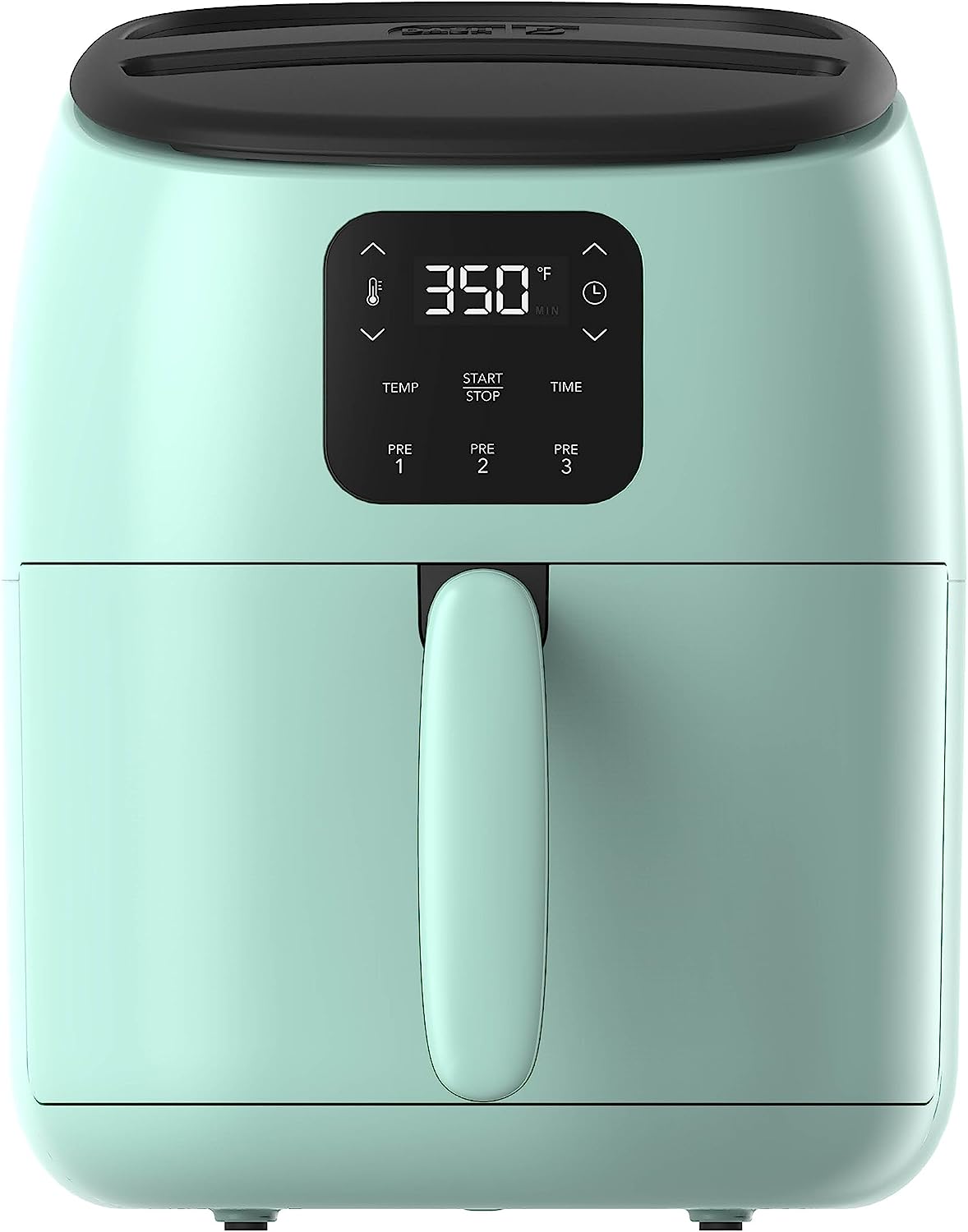 DASH Tasti-Crisp™ Digital Air Fryer with AirCrisp Technology. Custom Presets. Temperature Control. and Auto Shut Off Feature. 2.6 Quart - Aqua