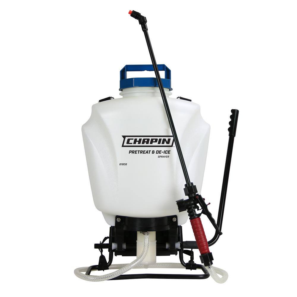 Chapin 61808 4 Gal. Pre-Treat and Liquid Ice Melt Backpack Sprayer