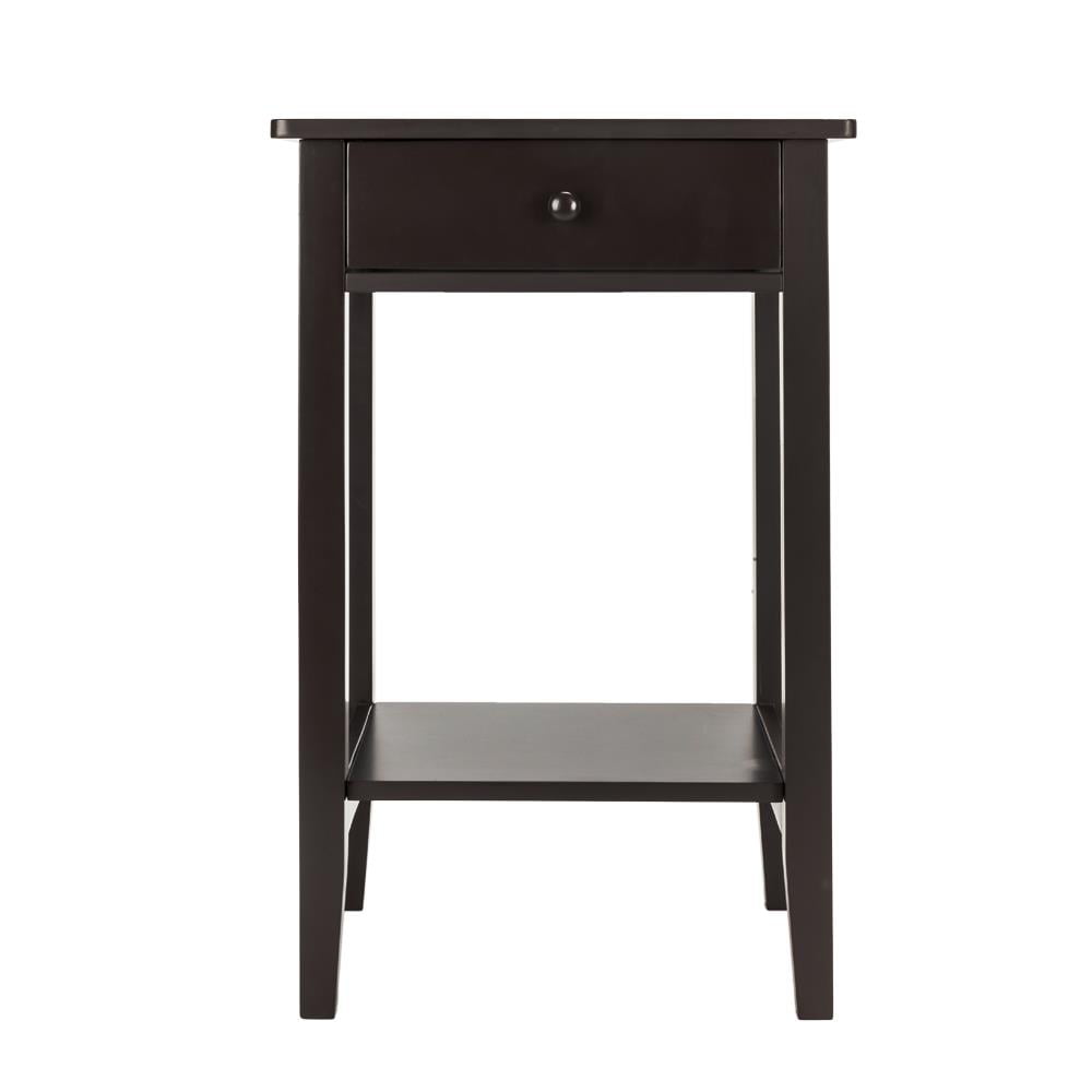 Ktaxon Wood Night Stand End Side Table Coffee Finish.Rectangle