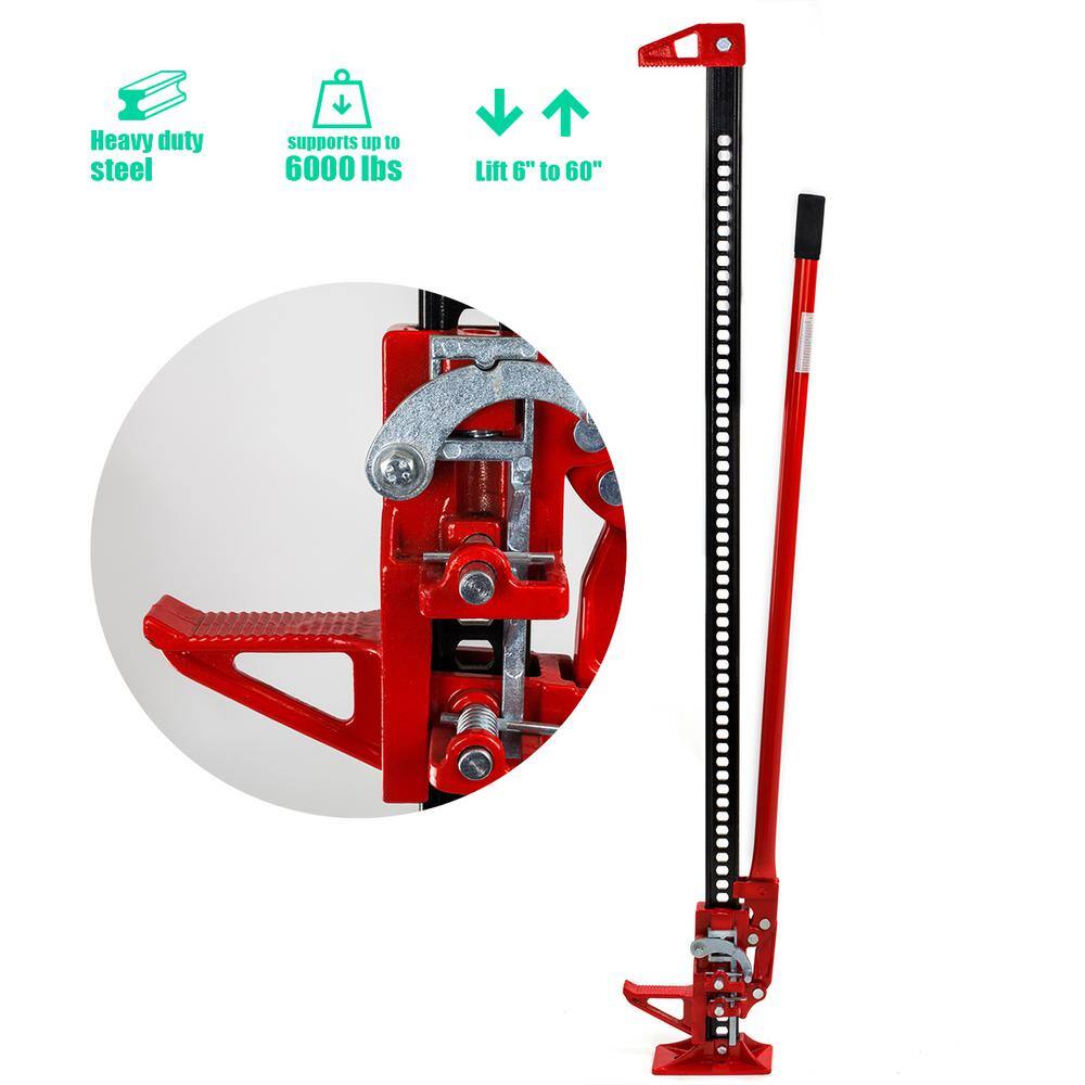 STARK USA  60 in. 3-Ton Farm Jack