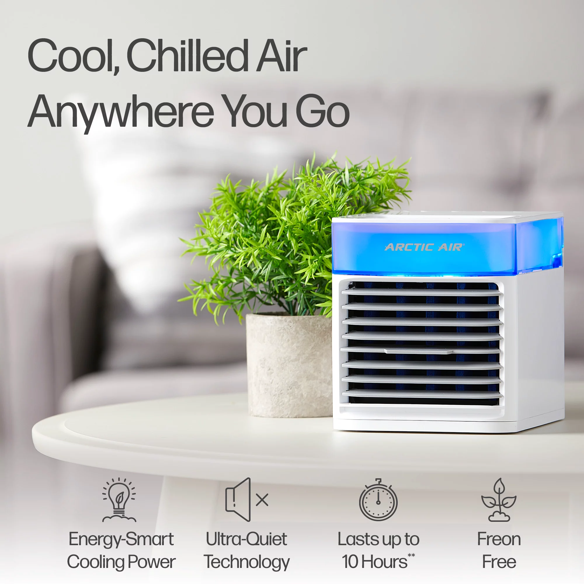 Arctic Air Pure Chill 2.0 Powerful Personal Air Cooler. As Seen On TV