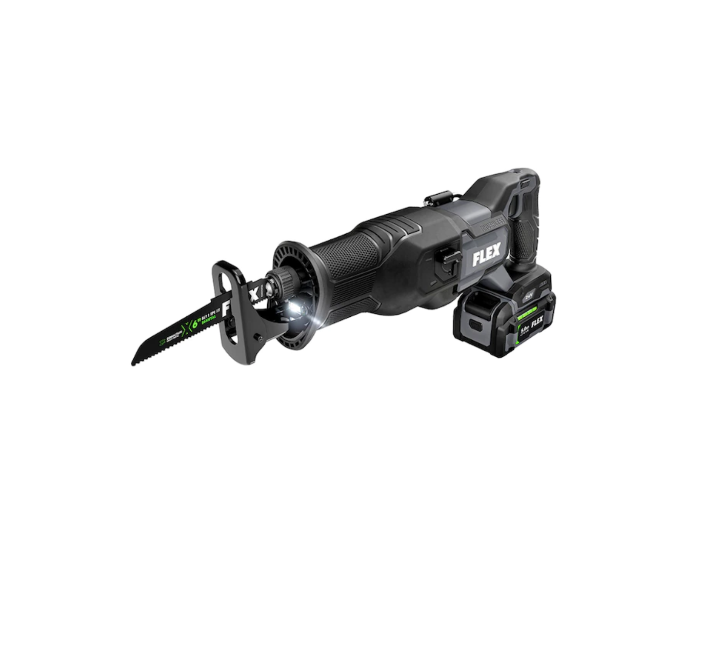 FLEX  Reciprocating Saw FX2271-1C 24-volt Variable Speed Brushless Cordless (Charger Included and Battery Included)