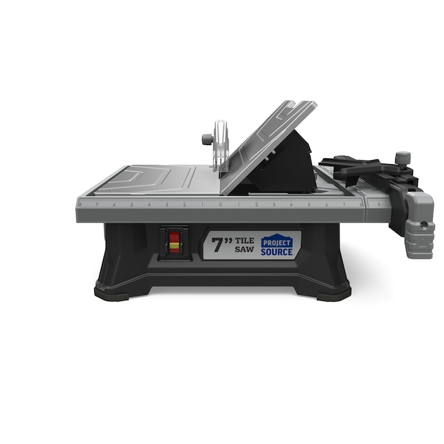 Project Source Tile Saw PSWS-B7-20 7-in 4.8-Amp Wet Tabletop Corded