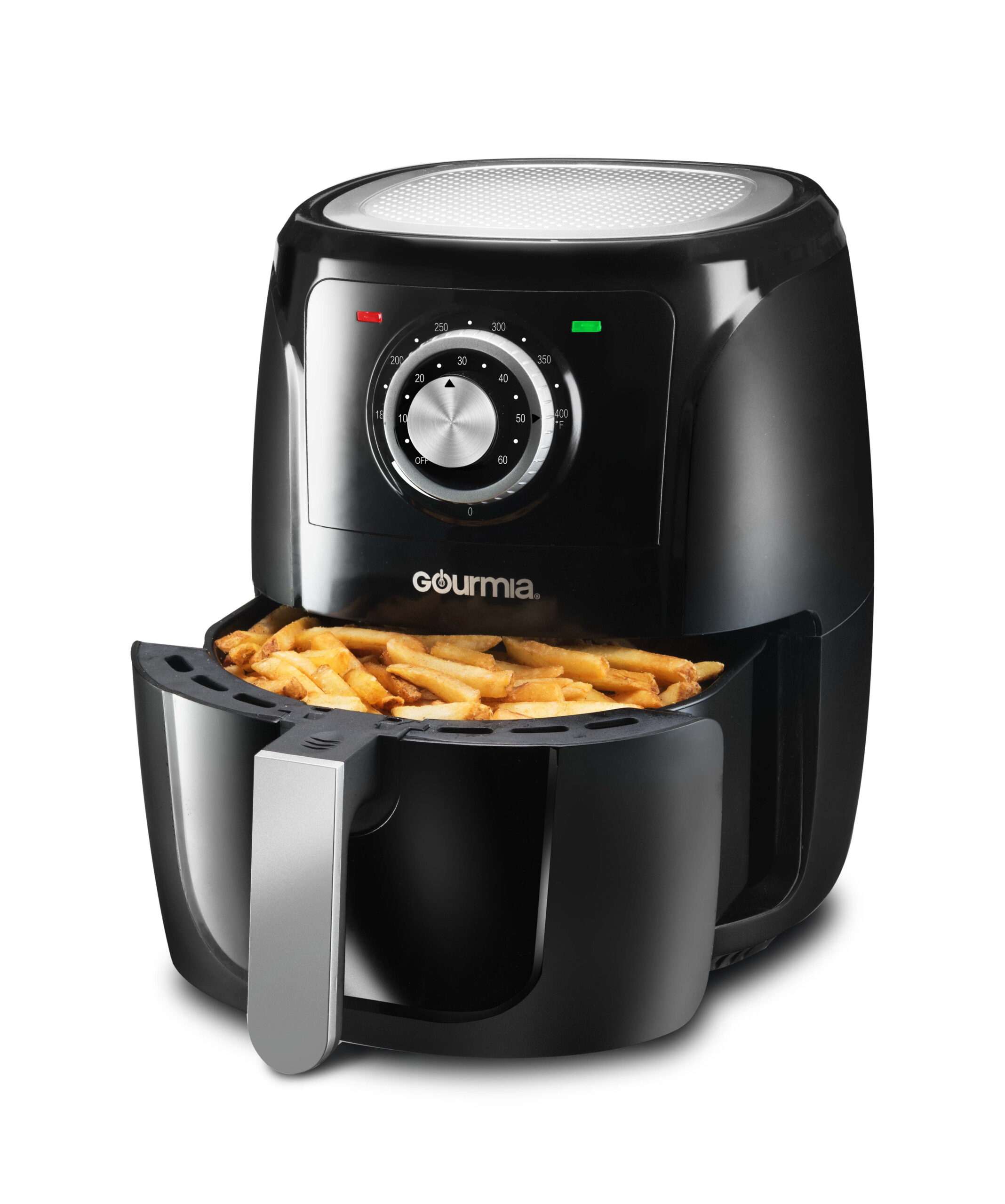Gourmia 5-Qt Air Fryer with Nonstick Dishwasher Safe Basket. Black