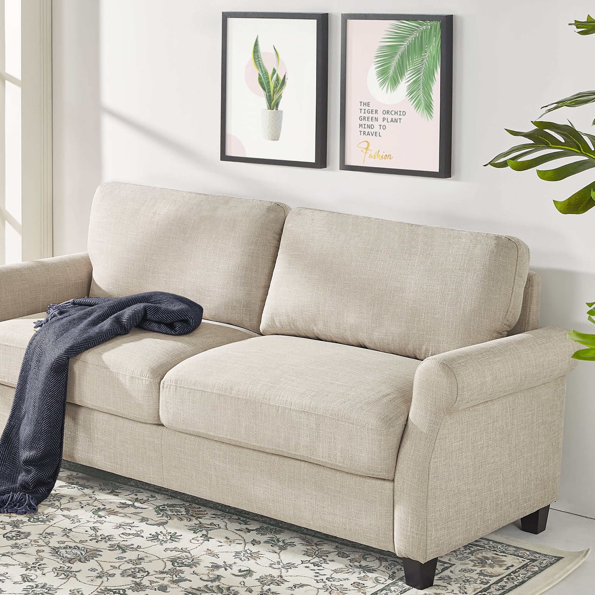 Zinus Josh Loveseat. Beige