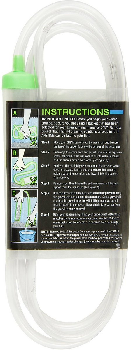 Python Pro-Clean Gravel Washer & Siphon Kit for Aquariums. Large