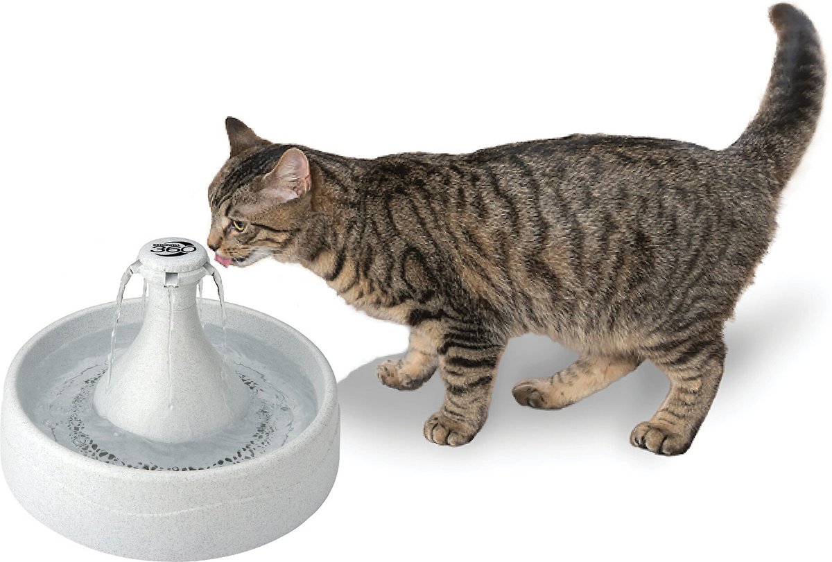 PetSafe Drinkwell 360 Plastic Dog & Cat Fountain. 128-oz