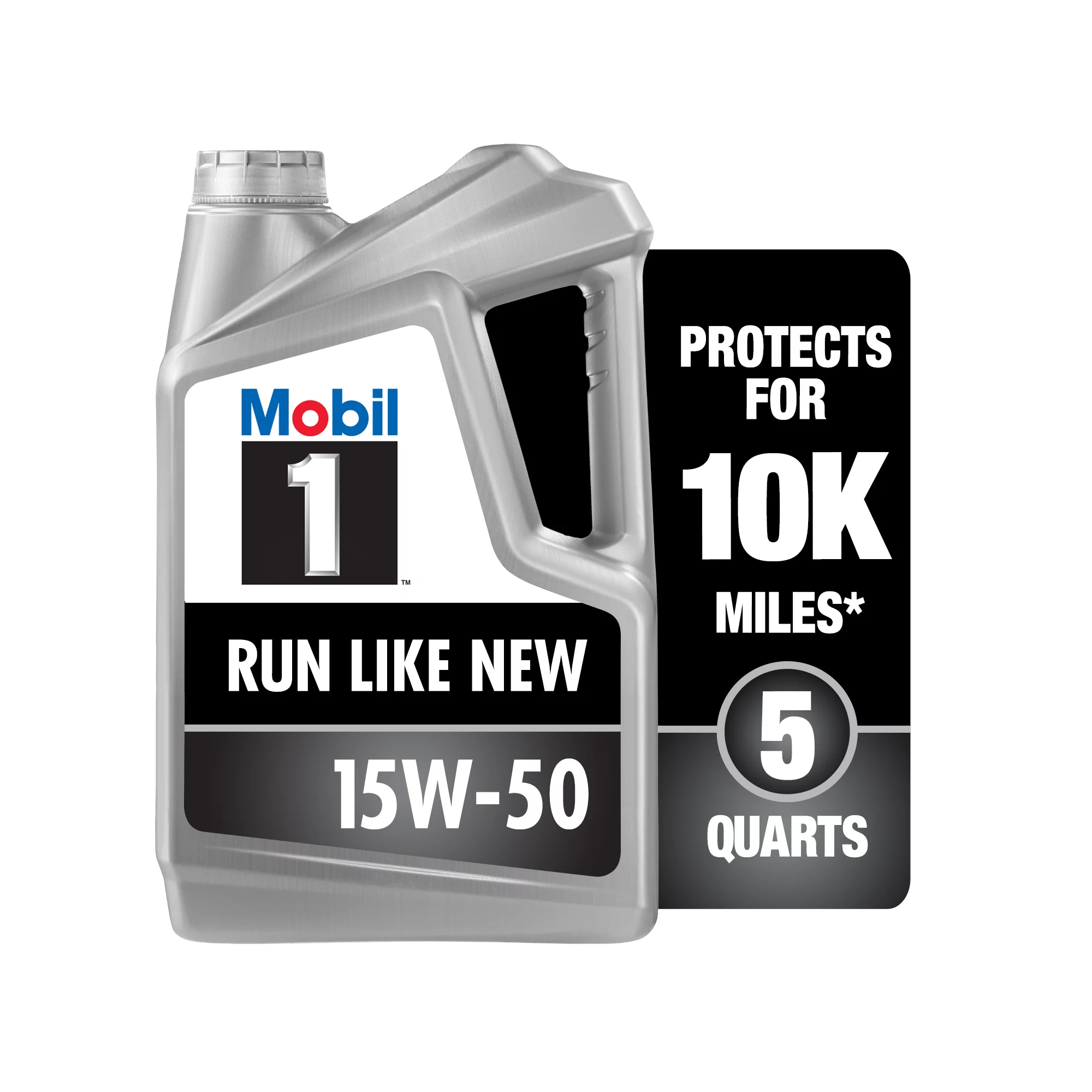 Mobil 1 Advanced Full Synthetic Motor Oil 15W-50. 5 qt
