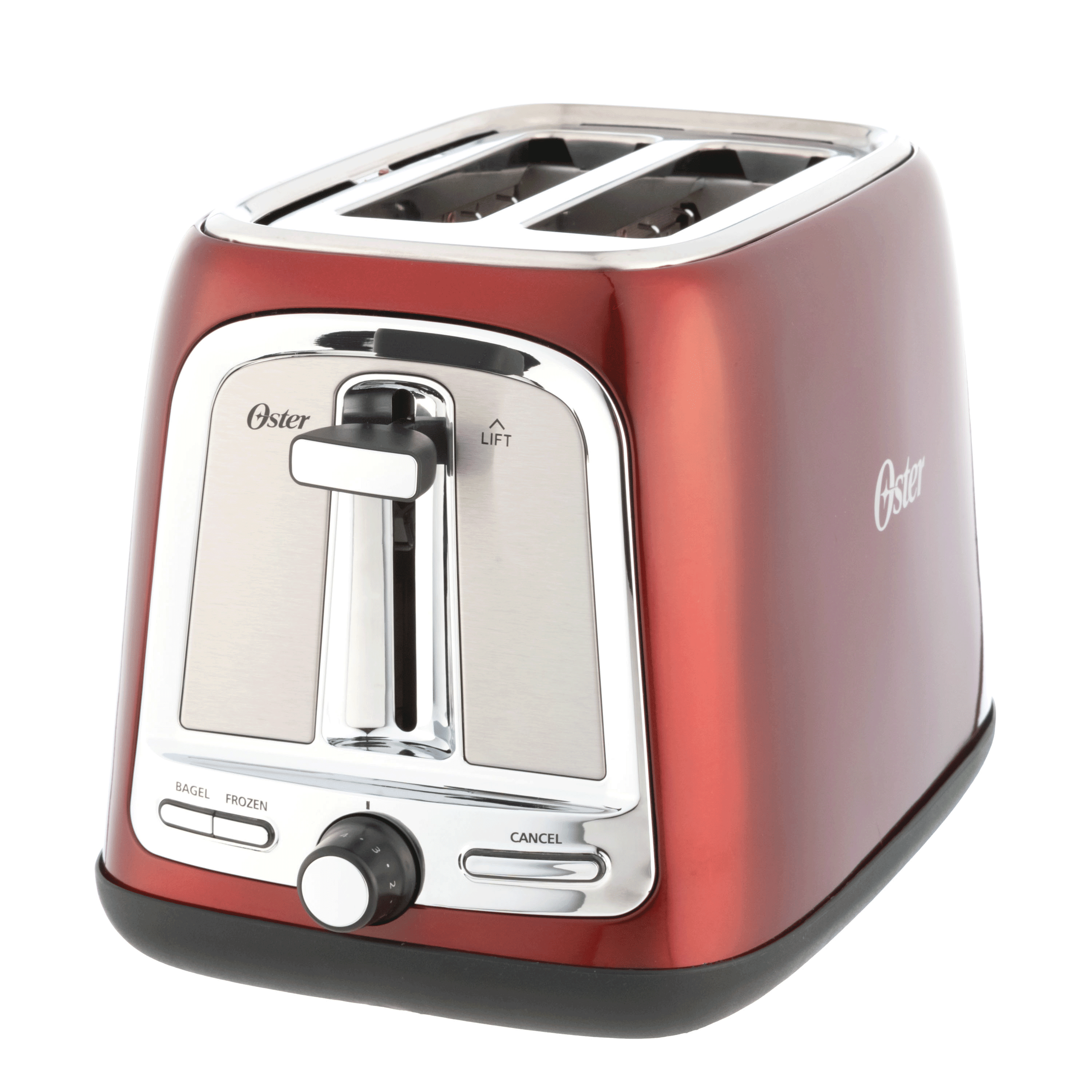 Oster® 2-Slice Toaster with Advanced Toast Technology. Candy Apple Red