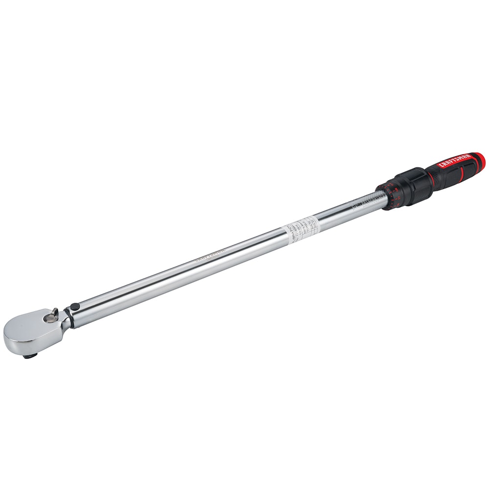 CRAFTSMAN 1/2-in Drive Click Torque Wrench (50-ft lb to 250-ft lb)