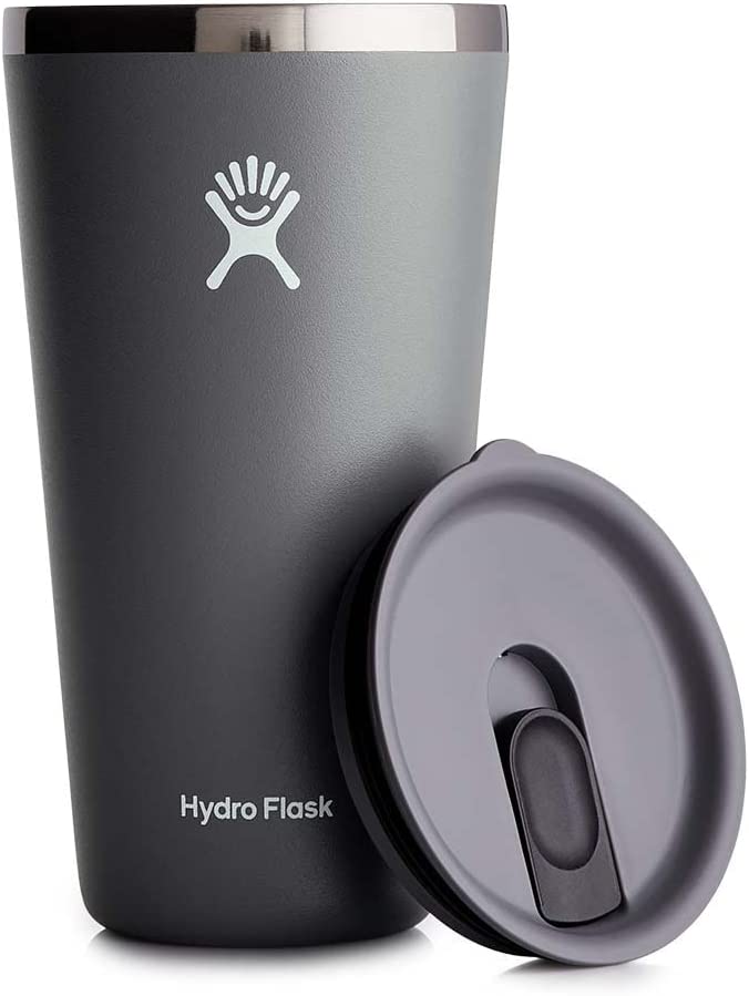 Hydro Flask 28oz All Around Tumbler - Stainless Steel Reusable Insulated Travel Drinking Cup Water Bottle with Lid (Stone)