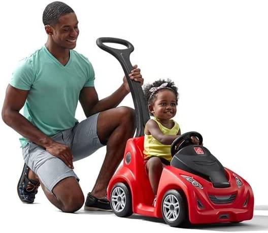 Step2 Push Around Buggy GT. Red – Push Car for Toddlers with Included Seat Belt. Easy Storage and Transport. Makes a Great Stroller Alternative