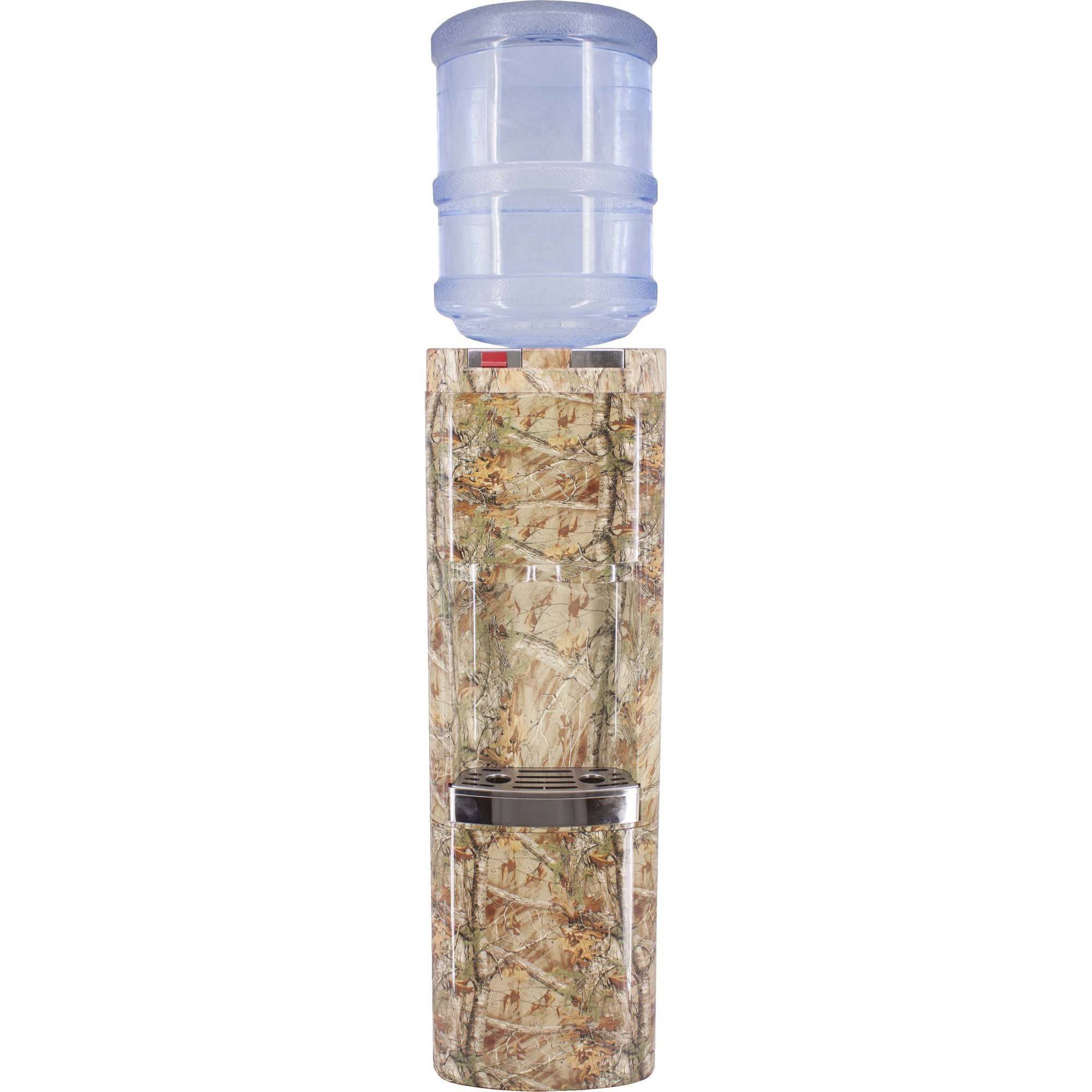 Realtree Top Load Hot and Cold Water Dispenser. Green Camo