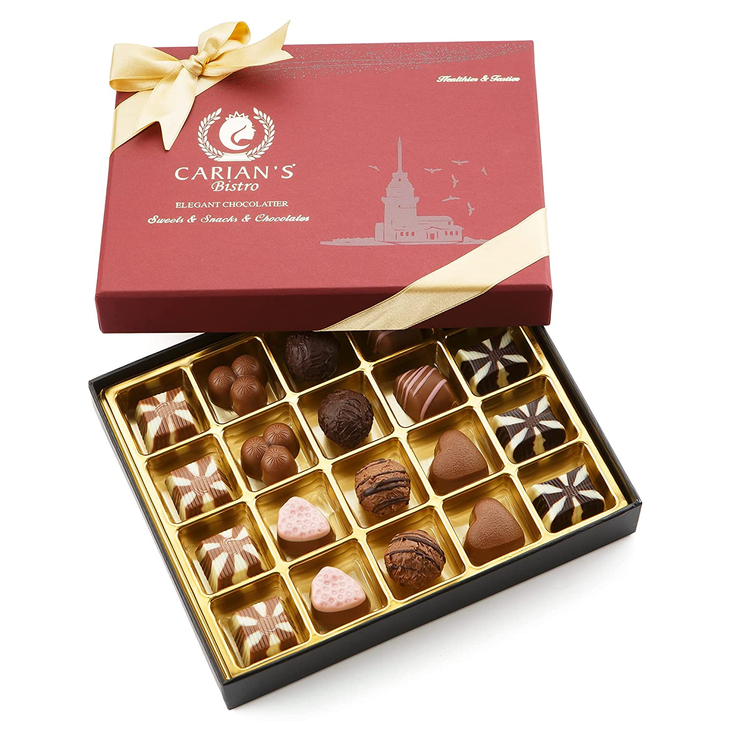 Carian-s Bistro Luxury Selection Chocolate Assortment - Chocolate Gift Box