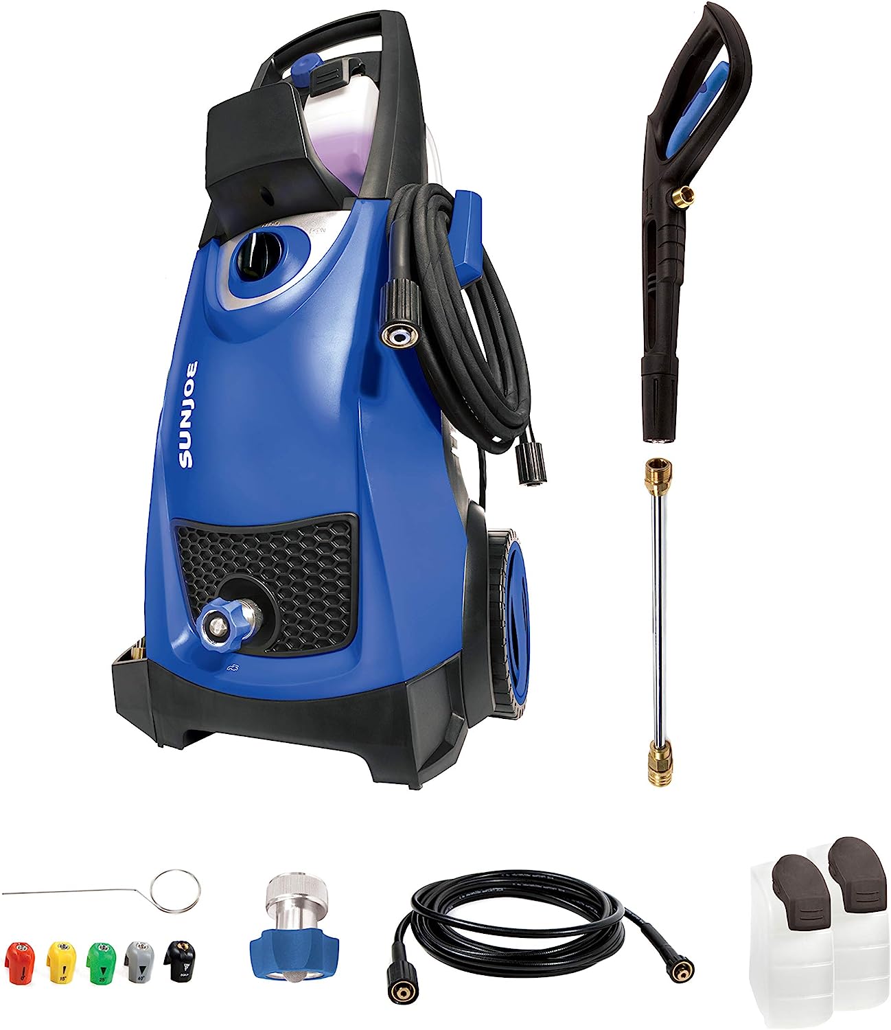 Sun Joe SPX3000-SJB 2030 Max Psi 1.76 Gpm 14.5-Amp Electric Pressure Washer. Blue