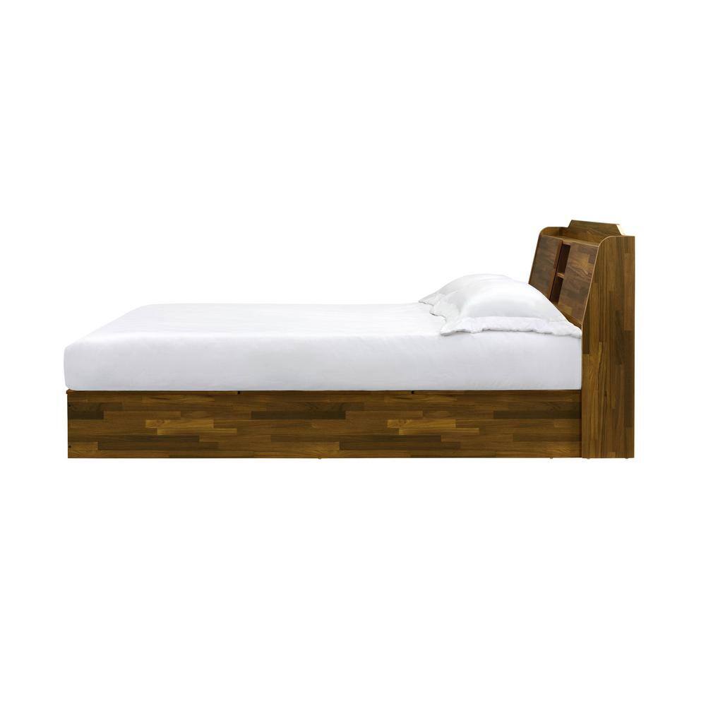 Acme Furniture  Hestia Walnut Queen Bed