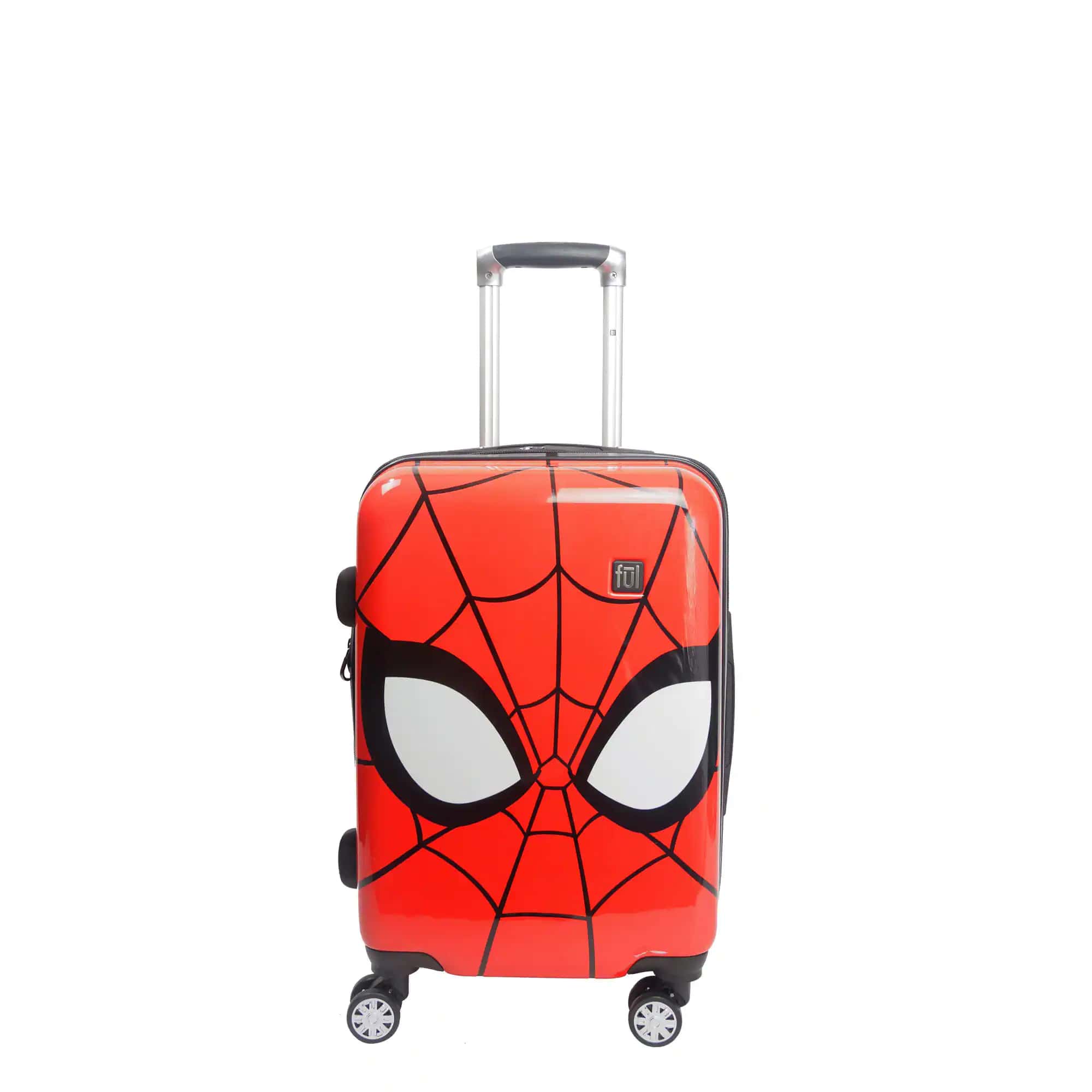 Ful FMML0009-600 Marvel Spiderman Big Face 21 in. Hard Sided Carry On