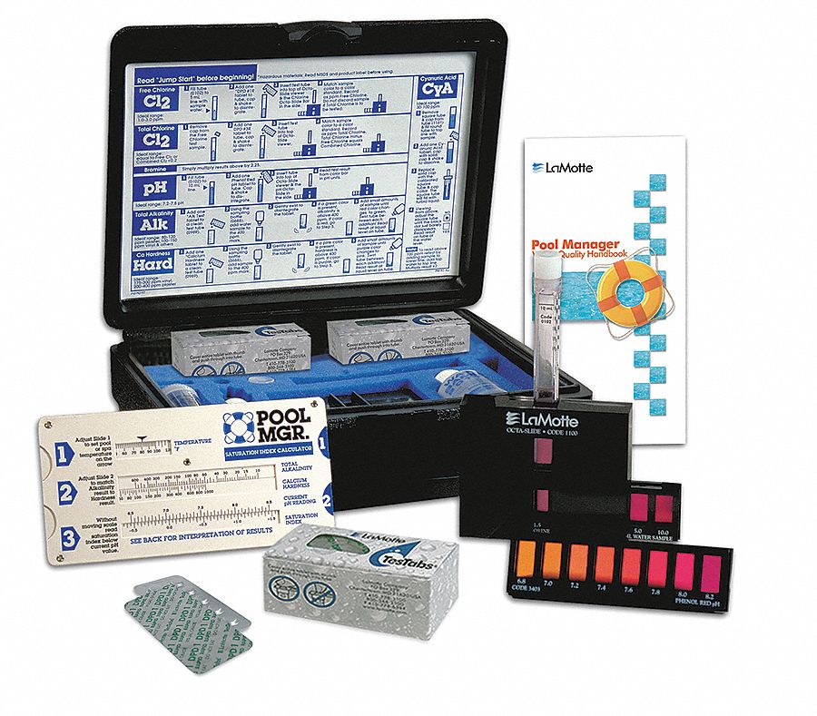 Lamotte Water Quality Testing Kit.Pool Manager  3368-01