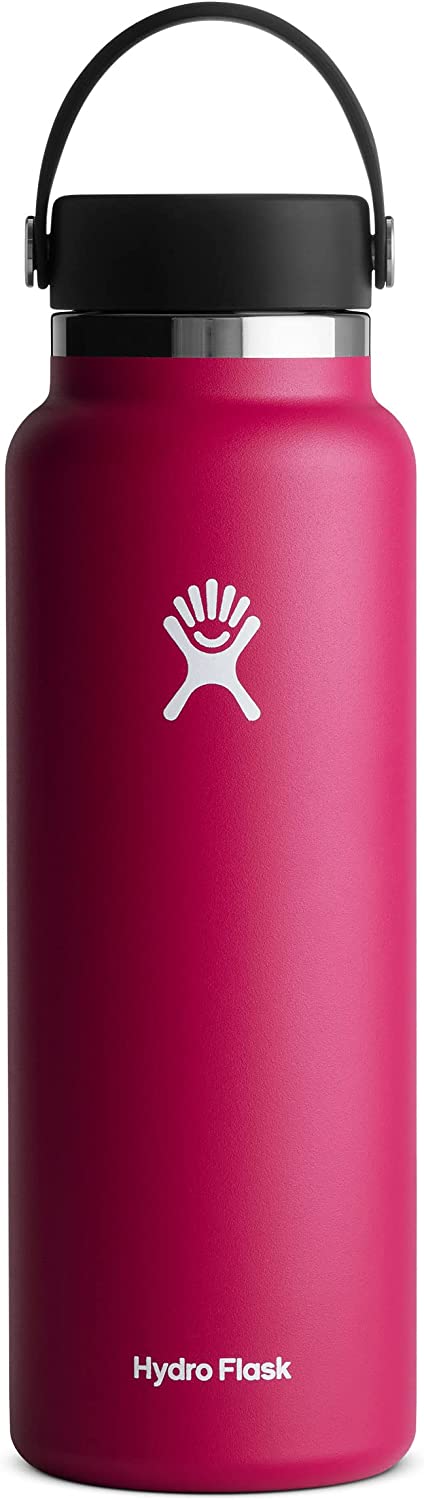 Hydro Flask 40oz Wide Mouth Bottle (Snapper)
