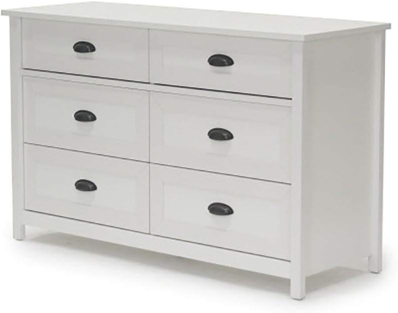 Sauder County Line Dresser. Soft White finish