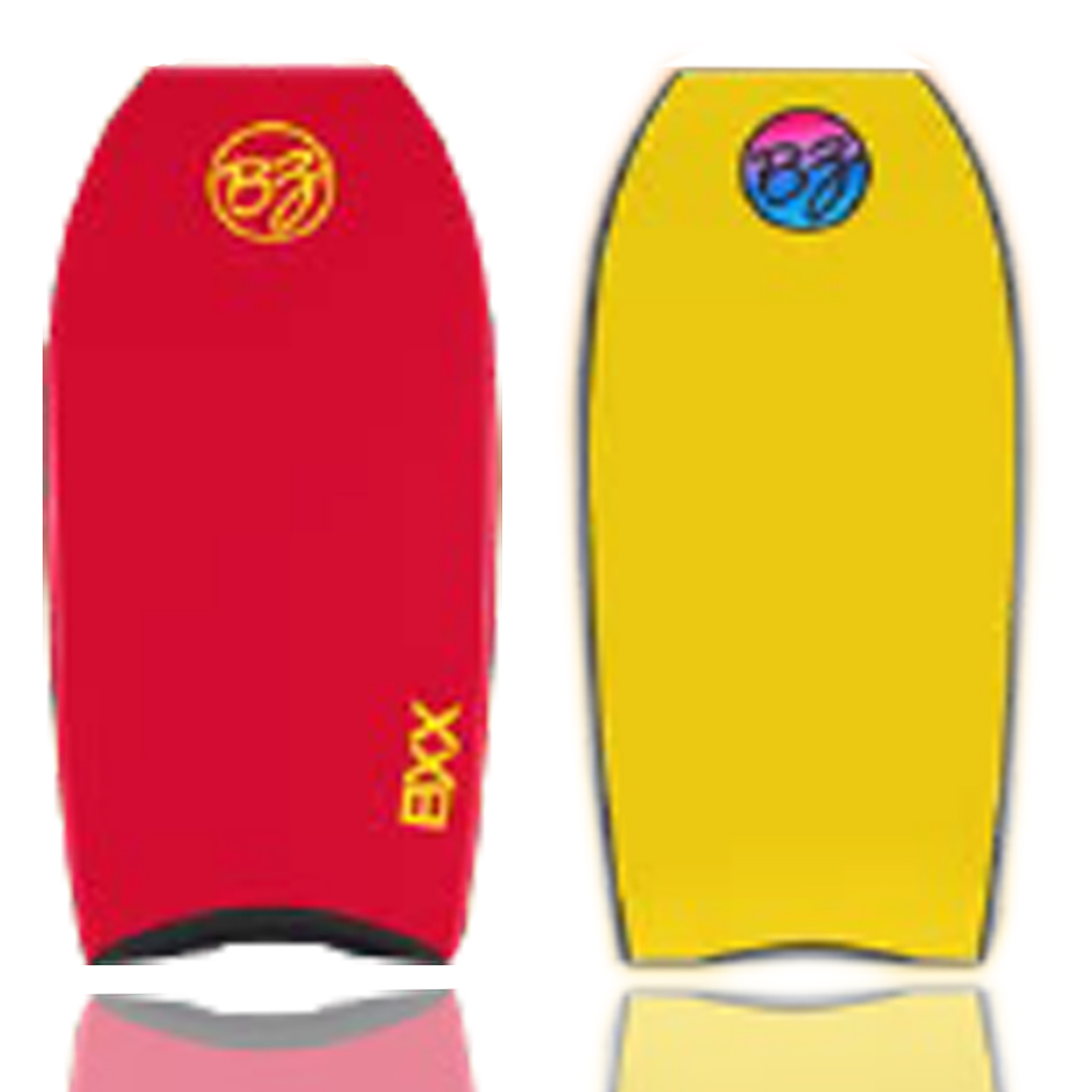 BZ Pro Boards B20 40″ Bodyboard - Red / Black / Yellow