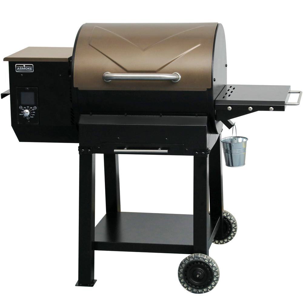 ASMOKE AS550 515 sq. in. Wood Pellet Grill and Smoker in Bronze