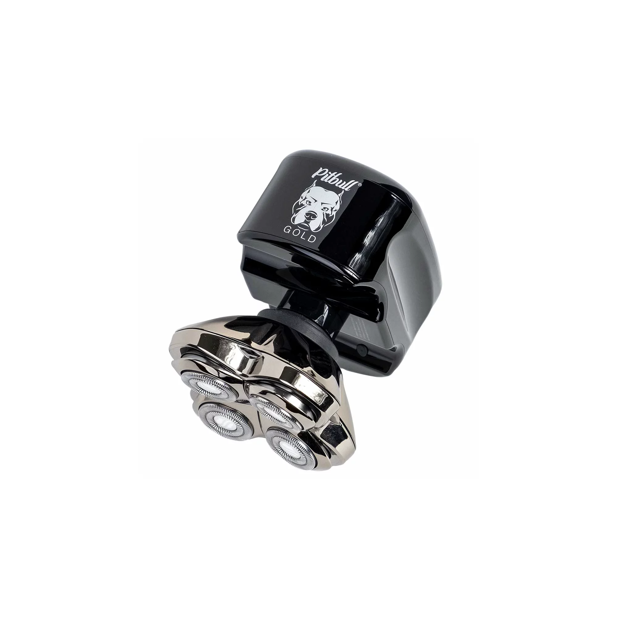 Skull Shaver Pitbull Gold PRO Electric Razor Wet/Dry 4 Head 4d Cordless Rechargeable. Male