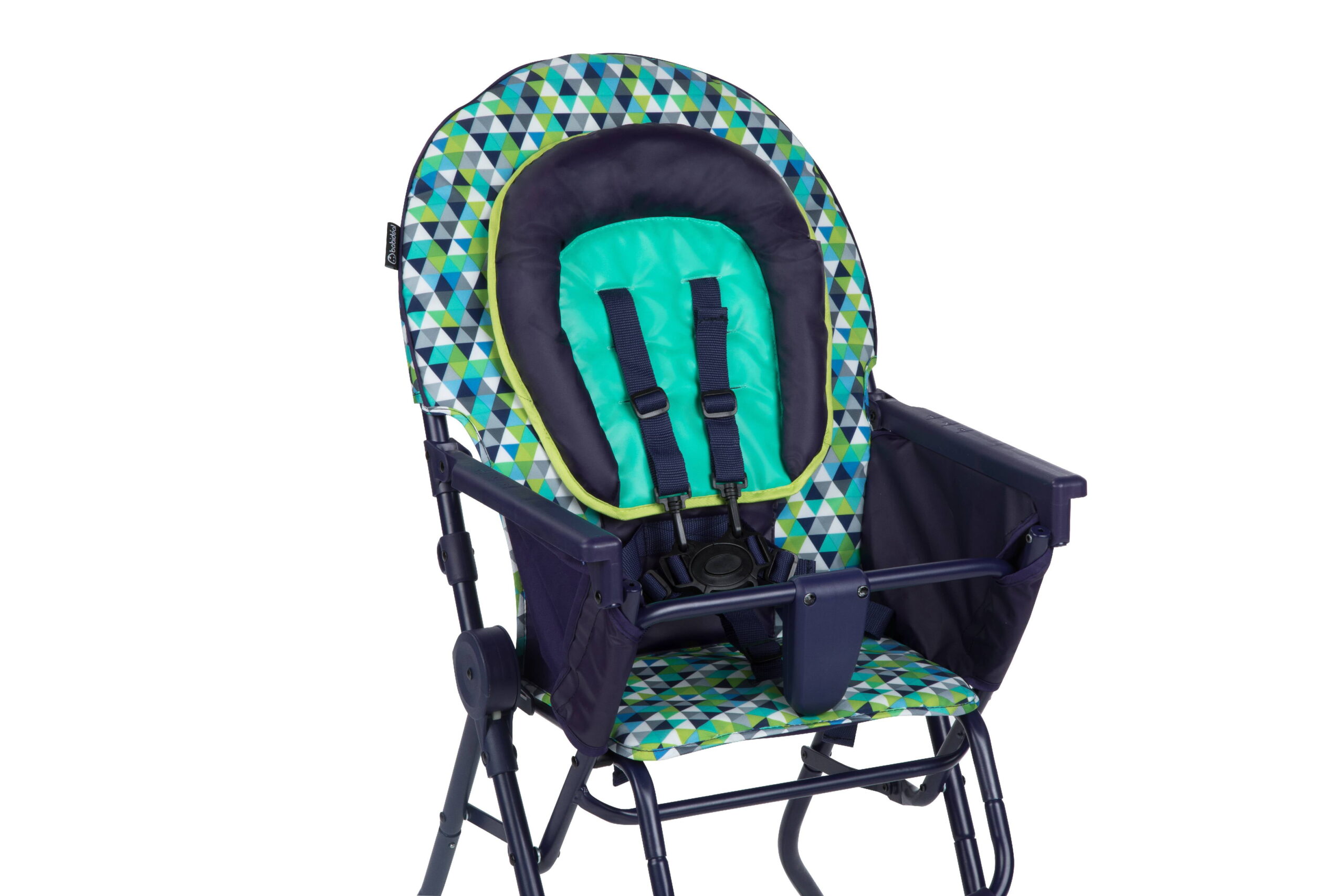 Babideal Luna Portable High Chair with Infant Insert. Belize
