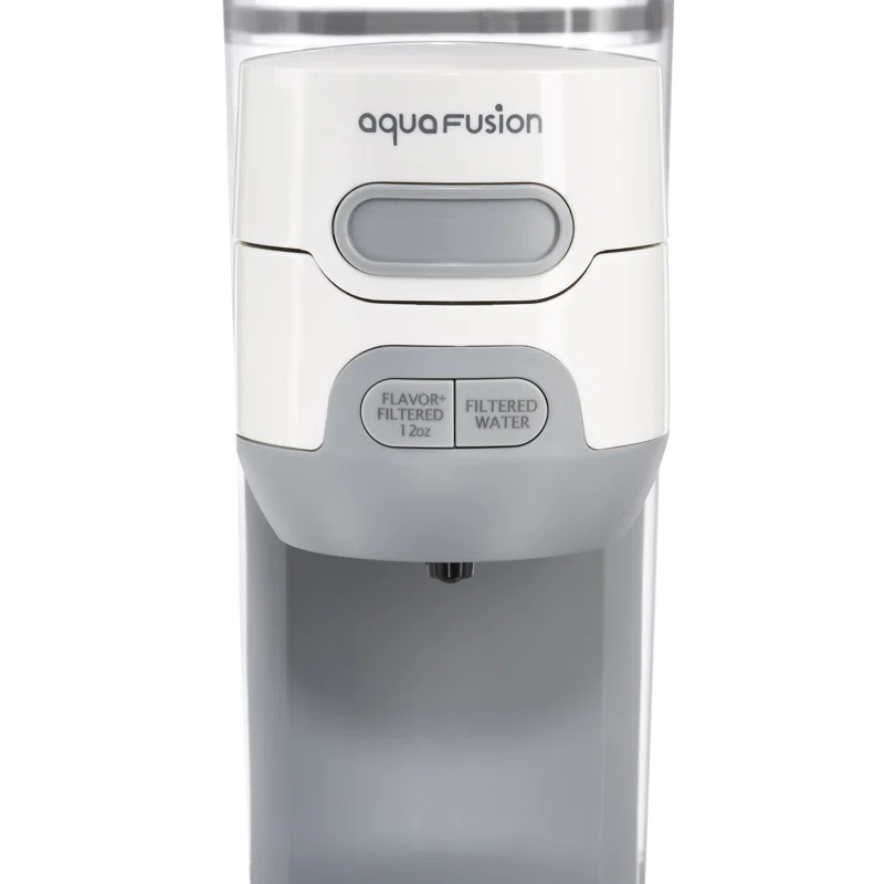 Hamilton Beach AquaFusion Electric Countertop Water Purifier & Filter 64 oz. Pitcher. Compatible with Flavor Capsules. White (87320)