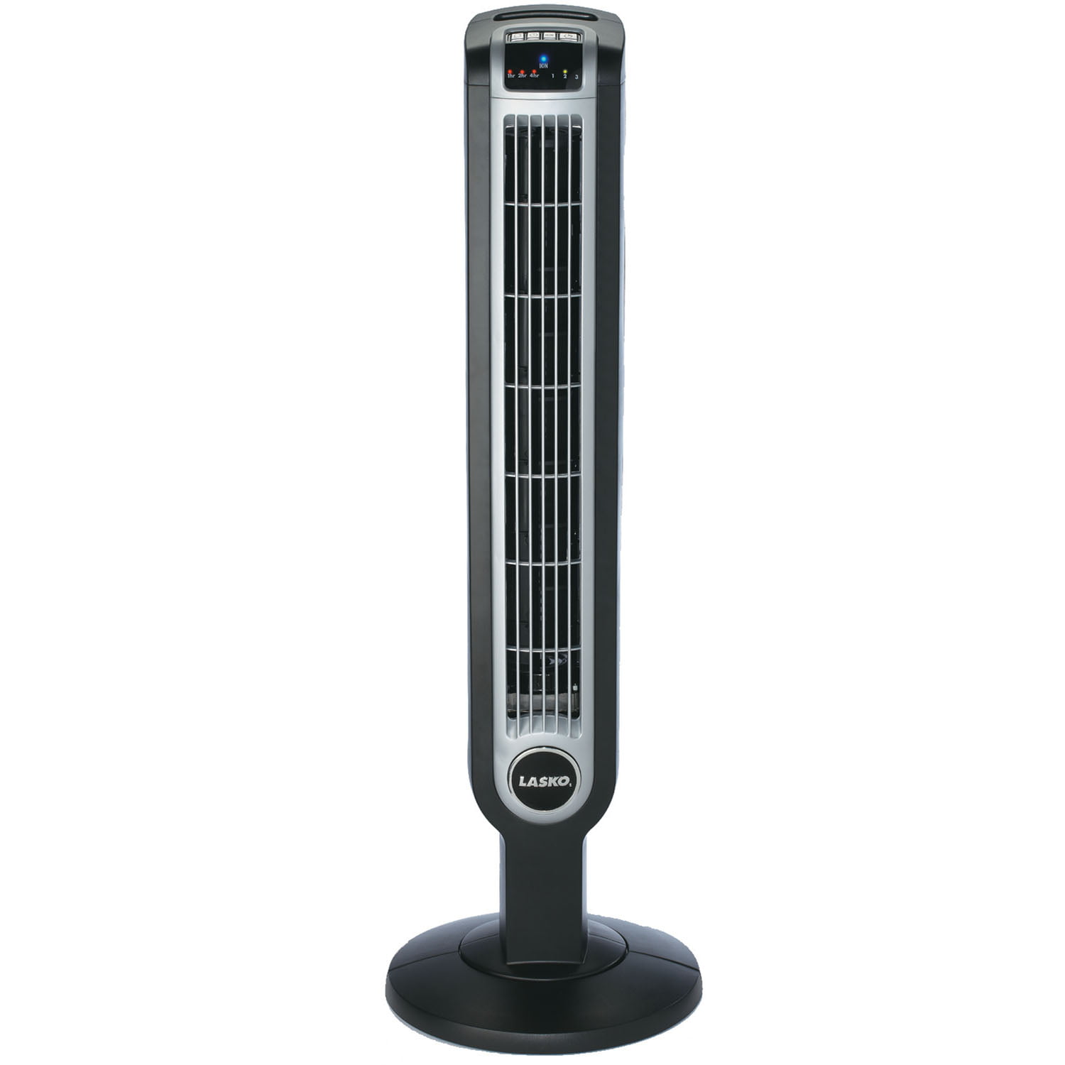 Lasko 36″ 3-Speed Tower Fan and Ionizer with Remote. Model 2505. Black