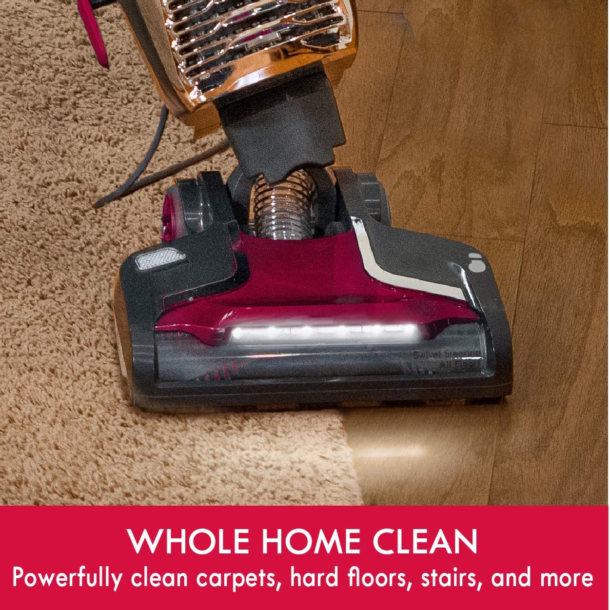 Kenmore BU4020 Intuition Bagged Upright Vacuum Lift-Up Carpet Cleaner 2-Motor Power Suction with HEPA Filter. Pet Handi-Mate. 3-in-1 Combination Tool. Red