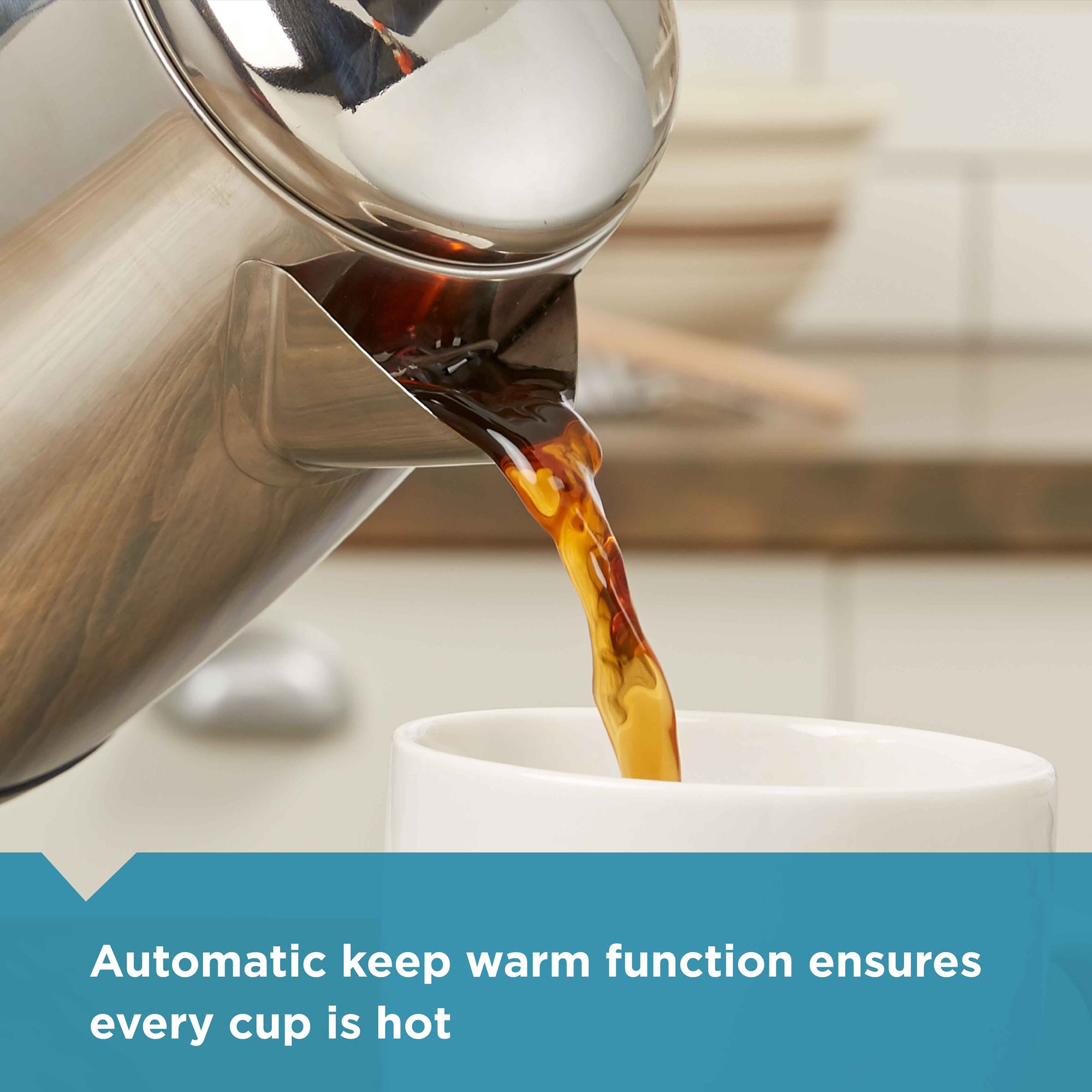 Farberware FCP280 Spectrum Brands Farberware 8-Cup Percolator. Stainless Steel. Black