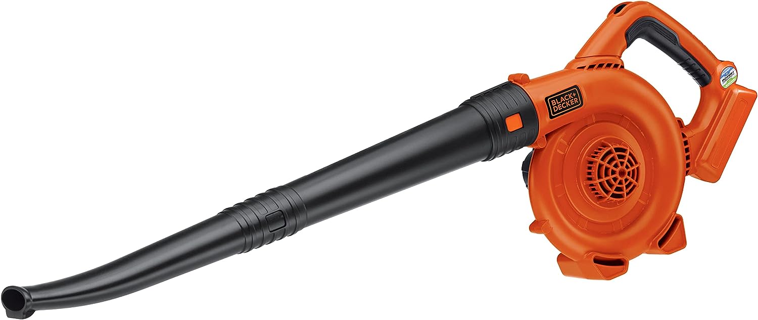 BLACK+DECKER 40V MAX Cordless Blower. Hard Surface Sweeper. Variable Speed Up To 120 MPH. Tool Only (LSW36B)