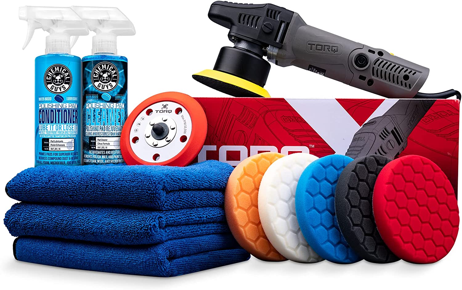 Chemical Guys TORQX Complete Detailing Kit - 13 Items