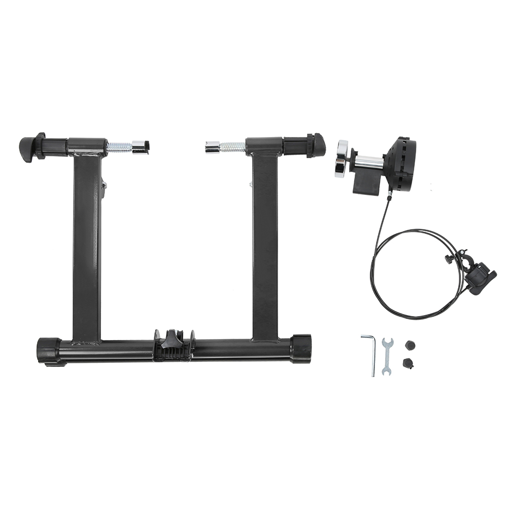 YOUTHINK Trainer.Steel 26-28in Wired Control Bike Trainer Stand Cycling Exercise For Mountain Road Indoor Training Black.Indoor Trainer