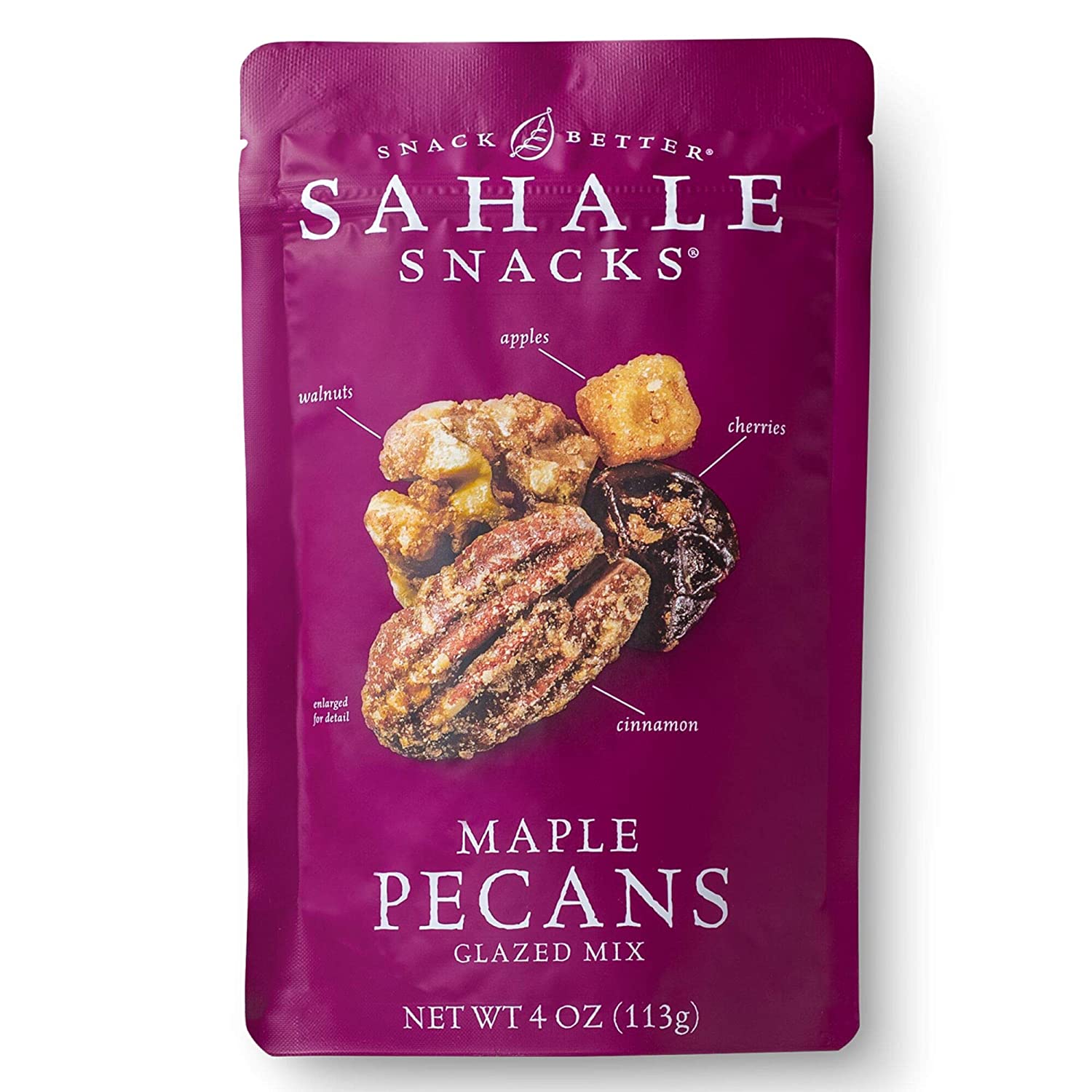 Sahale Snacks Maple Pecans Glazed Mix. 4 Ounces (Pack of 6)