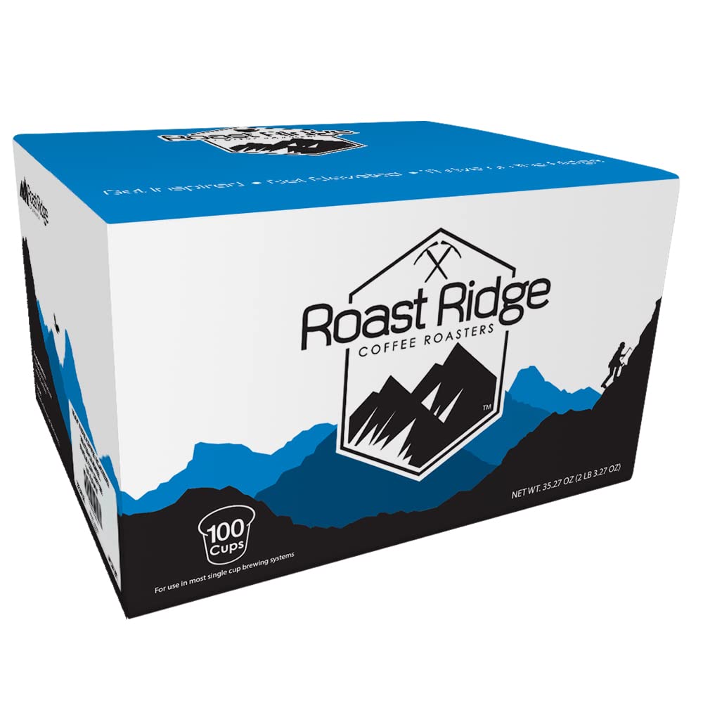 Roast Ridge Single Serve Coffee Pods. Variety Pack. 100 Count