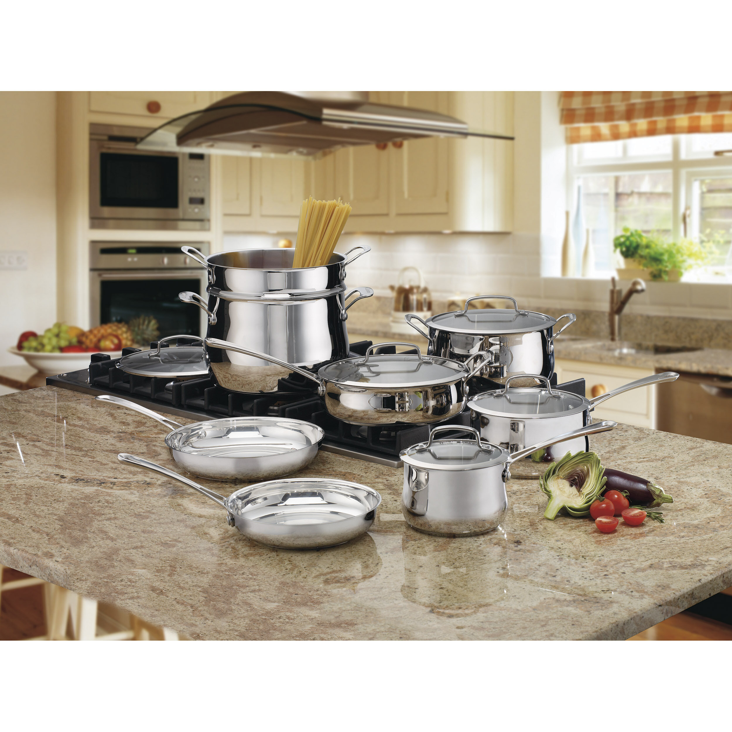 Cuisinart 13 Piece Stainless Steel Cookware Set