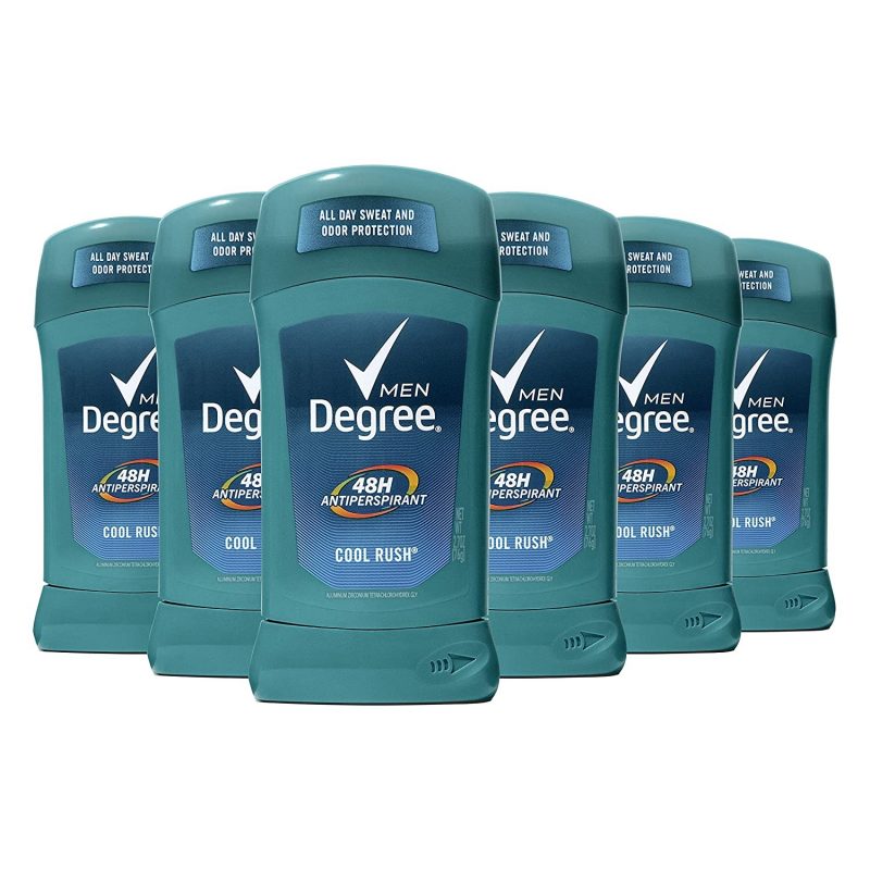 DEGREE Men Original Deodorant 48 Hour. 2.7 oz. 6 Count
