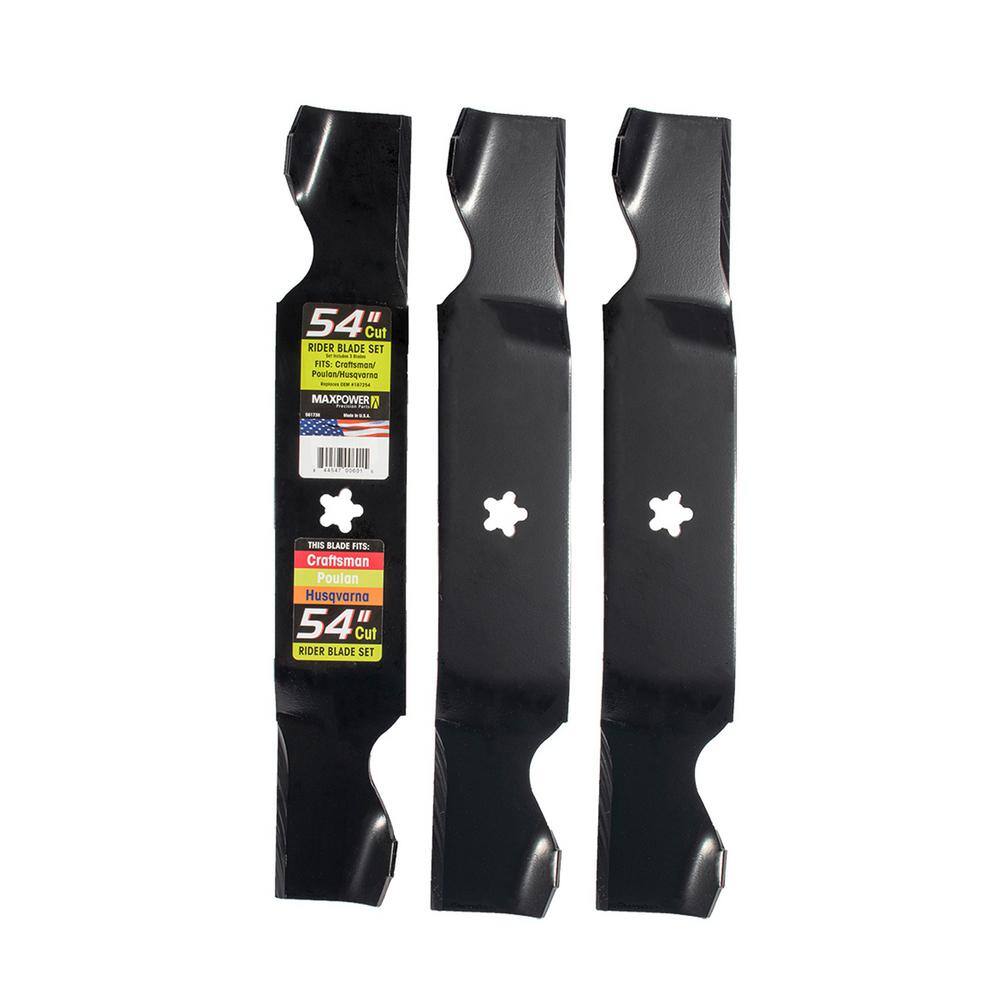 MaxPower 561738B 3 Blade Set for Many 54 in
