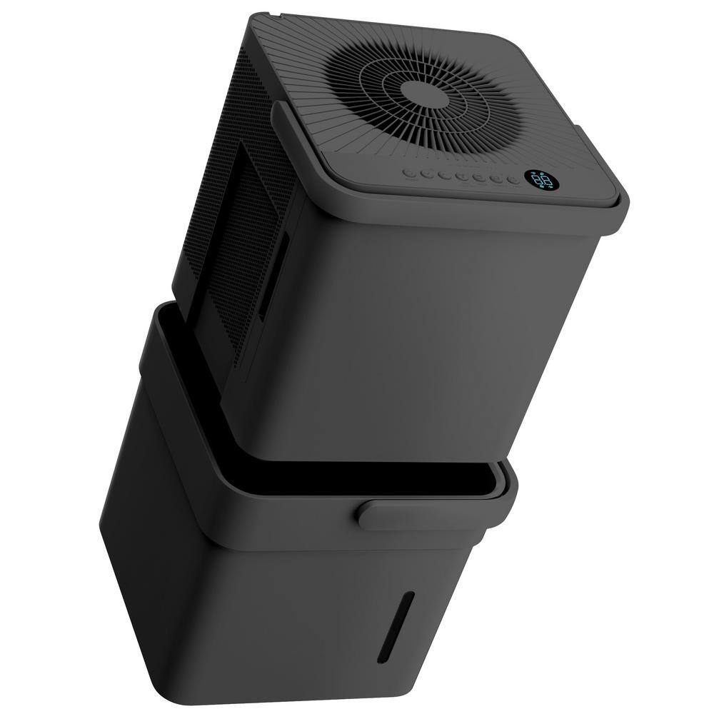 Midea MAD50PS1QGR 50-Pint CUBE Smart Dehumidifier with Pump. 3X More Water Capacity. ENERGY STAR MOST EFFICIENT for up to 4.500 sf