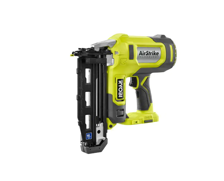 RYOBI P326 ONE+ 18V 16-Gauge Cordless AirStrike Finish Nailer (Tool Only)