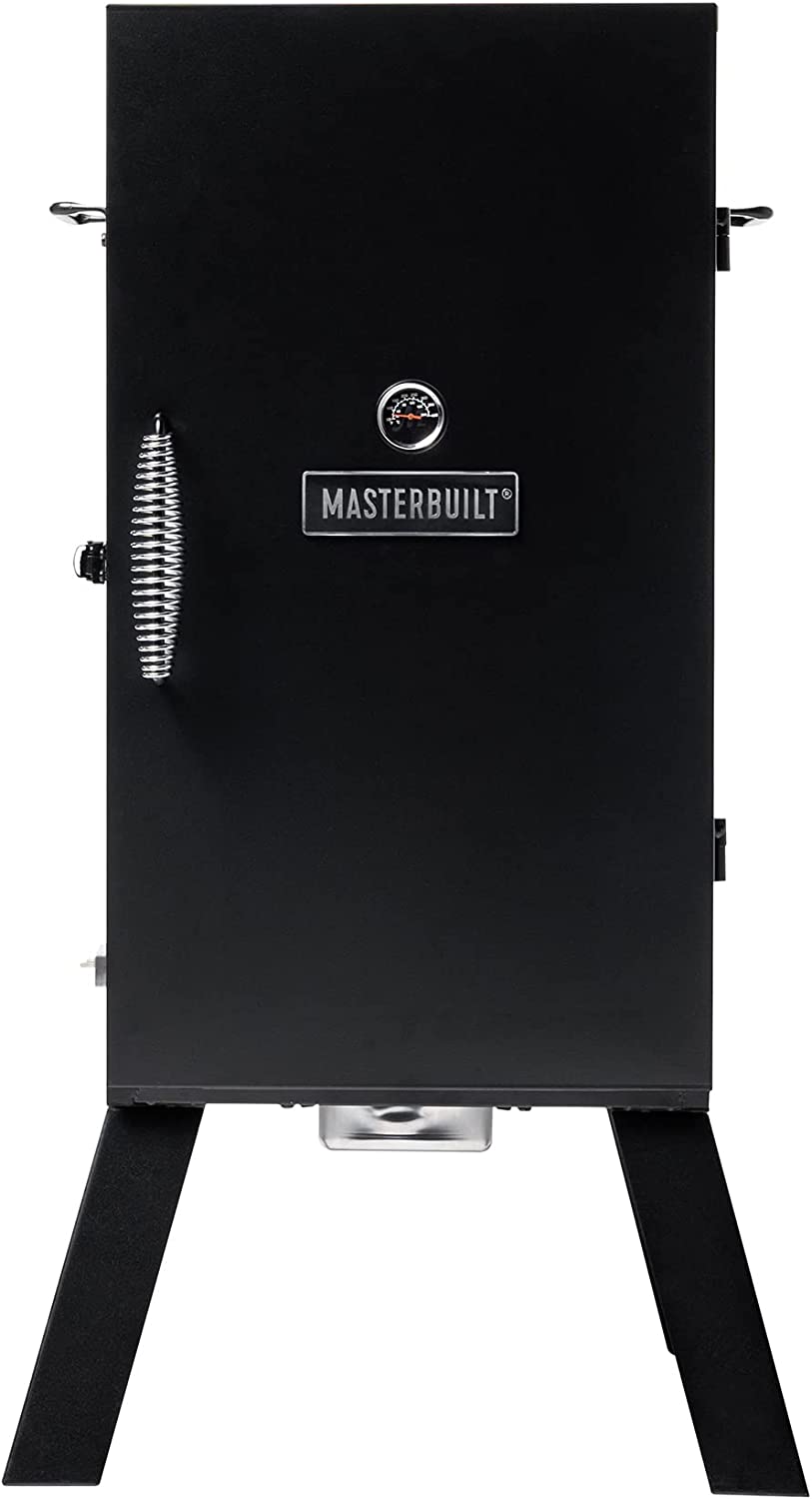 Masterbuilt MB20070210 Analog Electric Smoker with 3 Smoking Racks. 30 inch. Black