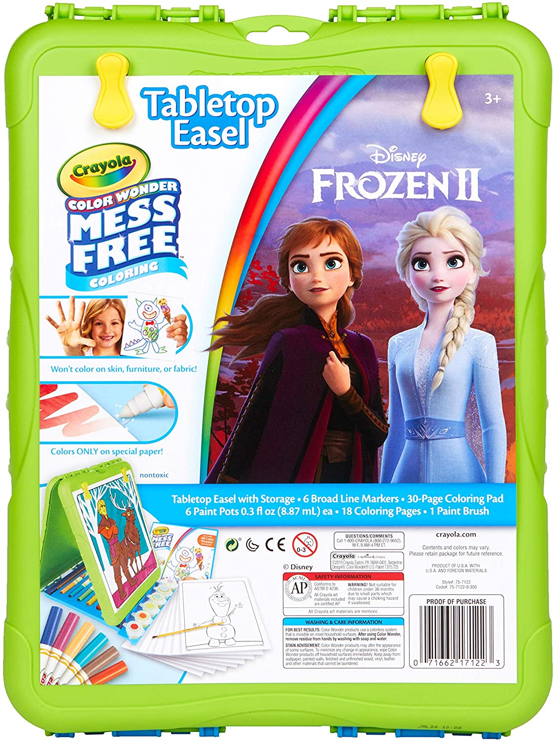 Crayola Color Wonder Travel Easel Frozen II Pages