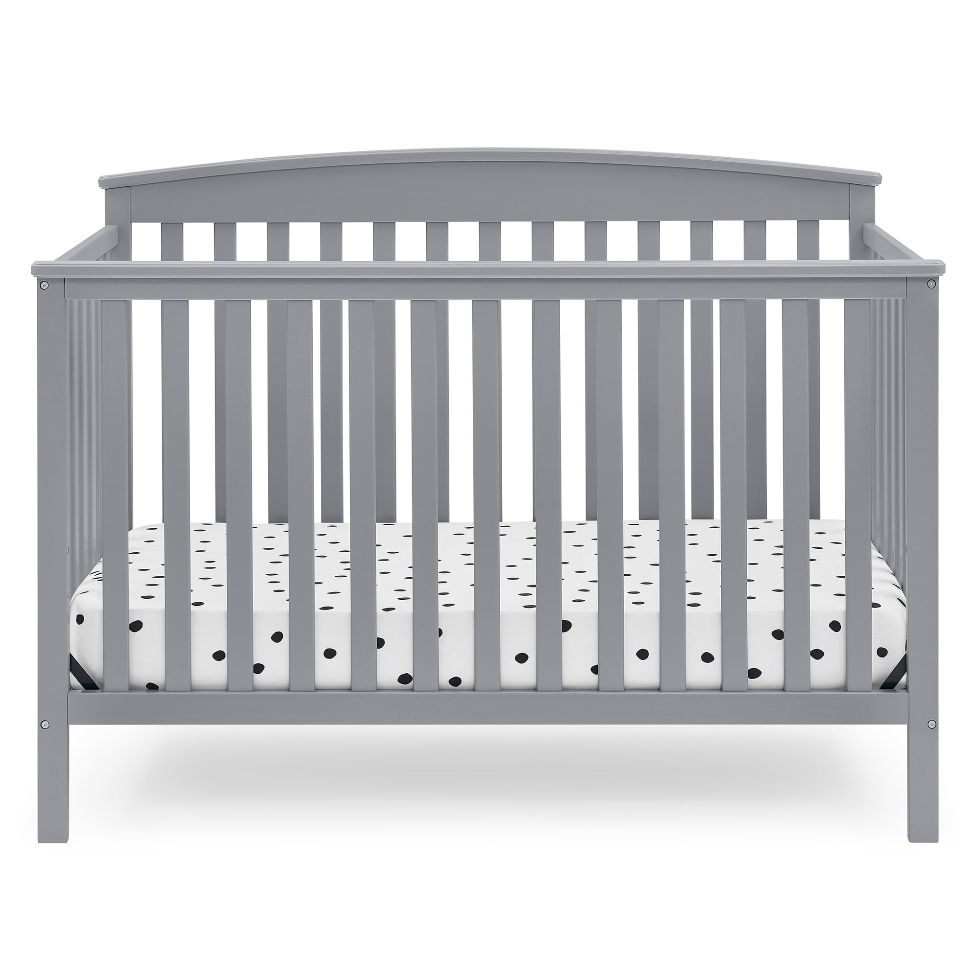 Delta Children Hanover 6-in-1 Convertible Baby Crib. Grey