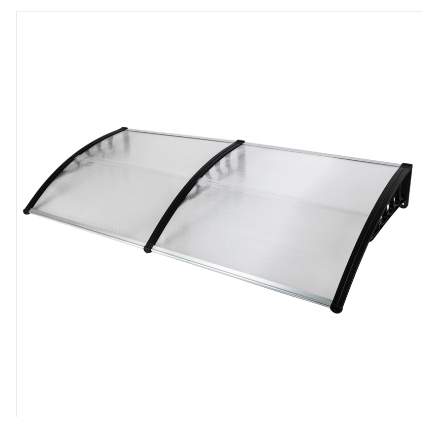 DISCOUNTTODAY  80″x 40″ Outdoor Front Door Window Awning Patio Canopy Rain Cover UV Protected Eaves RT