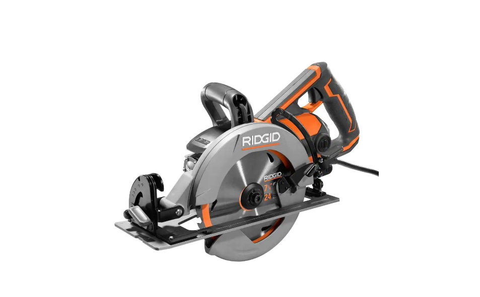 RIDGID R32104 THRUCOOL 15 Amp 7-1/4 in. Worm Drive Circular Saw